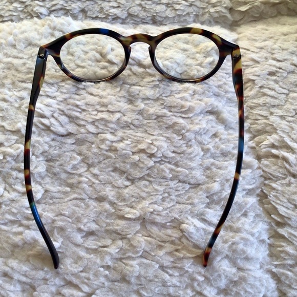 Nameless Psychedelic Tortoise Frame Eyeglasses - Bold Color Mix - Picture 8 of 11
